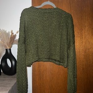 Green sweater